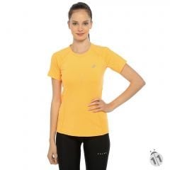 Asics DuoTech Performans DryActive Bayan Orange Kısa Kollu Sporcu Body