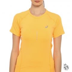 Asics DuoTech Performans DryActive Bayan Orange Kısa Kollu Sporcu Body