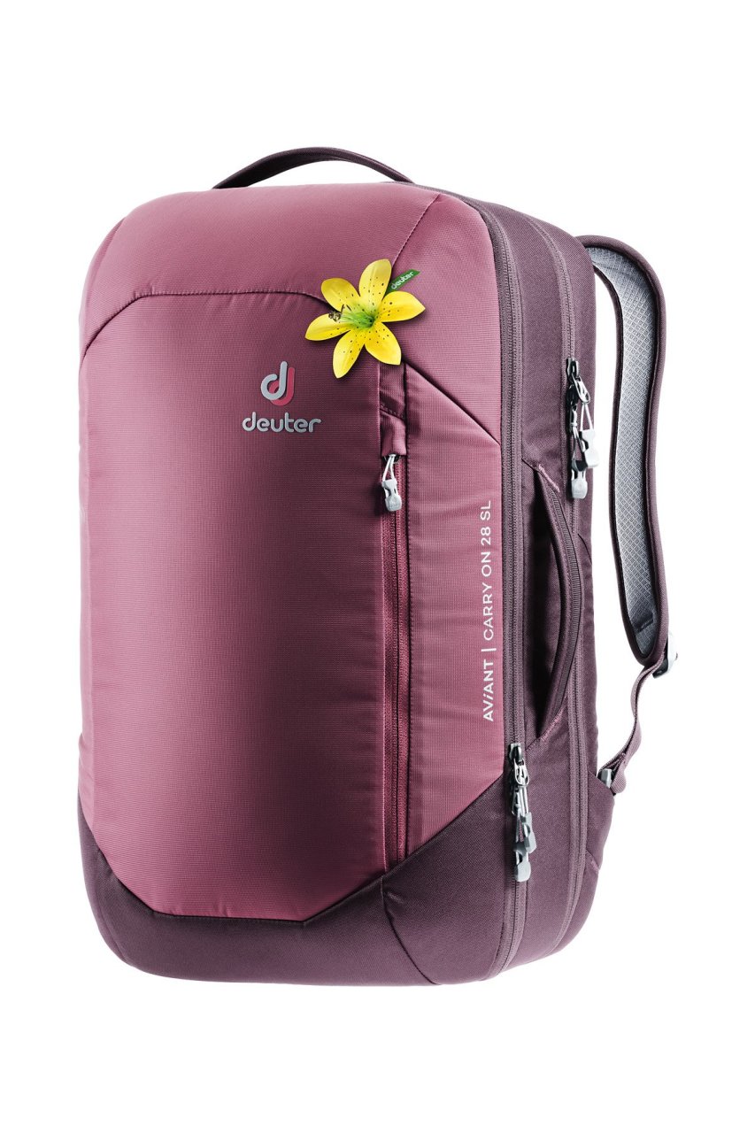 DEUTER  Aviant Carry On 28 Litre SL Sırt Çantası MARON-AUBERGİNE