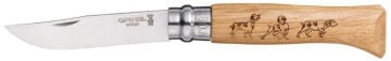 Opinel Inox Meşe İşlemeli 8 No Çakı (001623)
