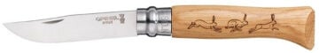 Opinel Inox Meşe İşlemeli 8 No Çakı (001623)