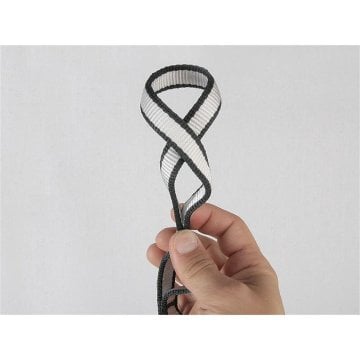 Safety Chaın 16mm, 120 Cm Perlon Güvenlik Zinciri White-Black