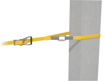 Deltaplus Speedline LV201  2,5 Metreden 20 Metreye Kadar Cankurtaran Yatay Geçici Yaşam Hattı