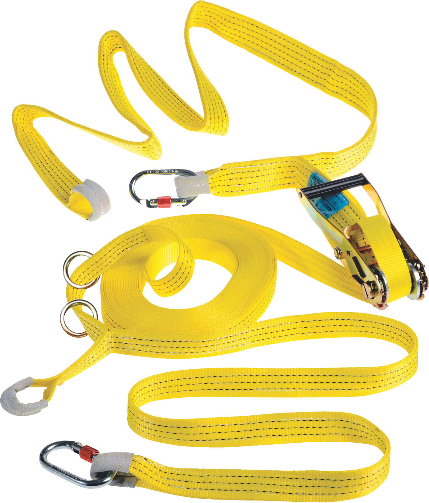 Deltaplus Speedline LV201  2,5 Metreden 20 Metreye Kadar Cankurtaran Yatay Geçici Yaşam Hattı