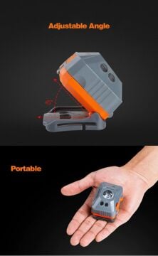 Naturehike USB Şarjlı LED Kafa Lambası ( 1200mAh )