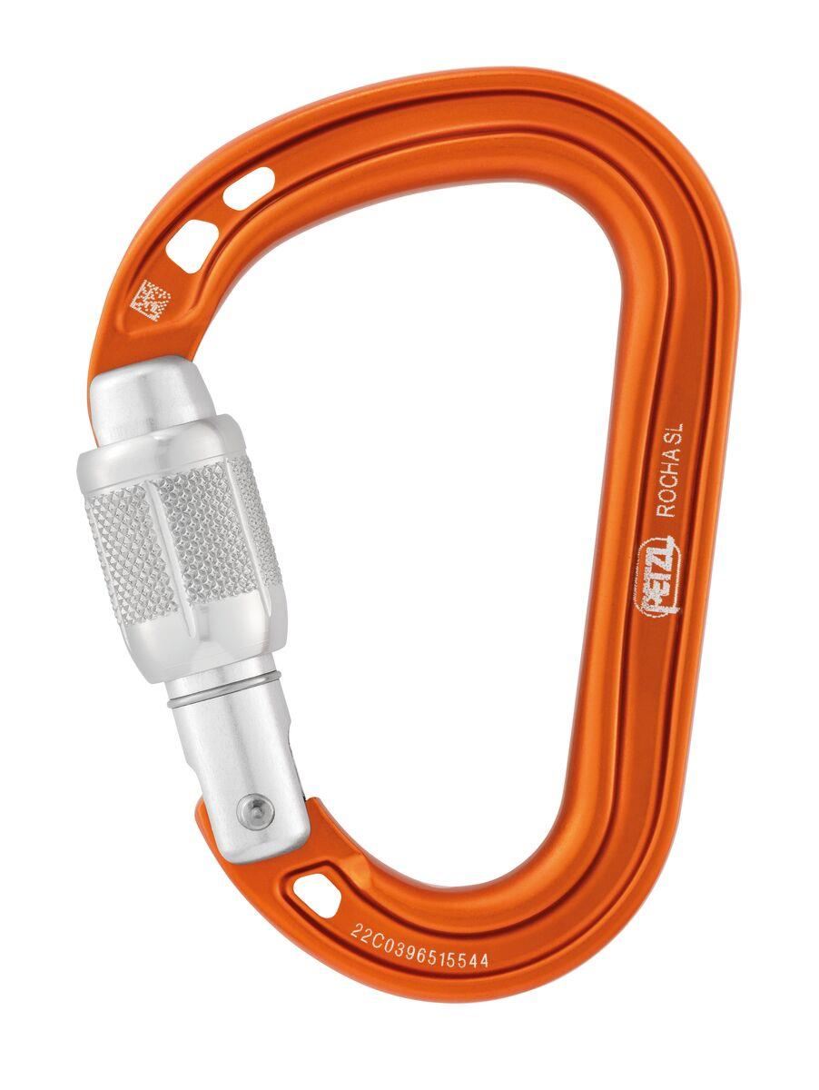 PETZL ROCHA Alüminyum Karabina TURUNCU