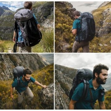 Naturehike Rock 40+5 Lt Hiking Sırt Çantası