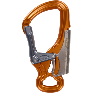 Skylotec K-Advance H-314 Antrasit Turuncu Gümüş Alüminyum Palm Squeeze Karabina 33 kN