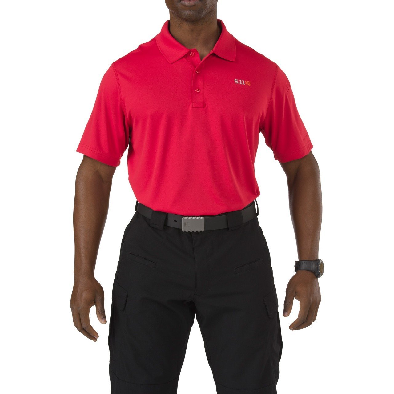 5.11 Pinnacle Polo T-Shirt Kırmızı