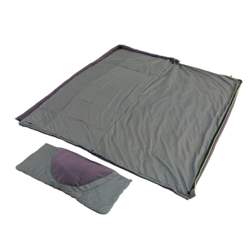 Outwell Contour Yazlık ve Kışlık Taraflı -13 °C Uyku Tulumu D.Purple Sağ