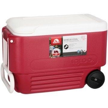 Igloo 38 QT Wheelie Cool Tekerlekli Buzluk 36 Lt Kırmızı