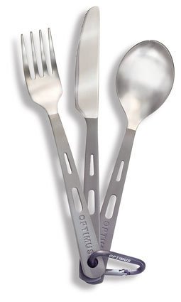 Optimus Titanium 3 Lu Set(catal Kaşık Bıçak)
