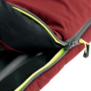 Outwell Contour Lux Yazlık & Kışlık Taraflı -19°C Uyku Tulumu Kırmızı Sağ