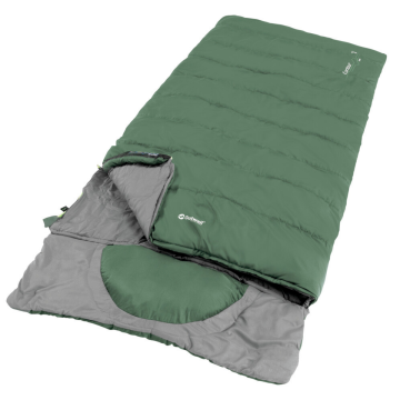 Outwell Contour Lux XL Yazlık & Kışlık Taraflı -16°C Uyku Tulumu Yeşil