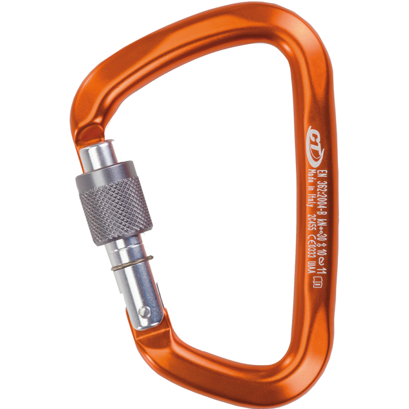 Skylotec Large Sg H-560-111-SG Gümüş Alüminyum Screwgate Hms Karabina 30 kN