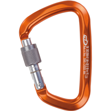 Skylotec Large Sg H-560-111-SG Gümüş Alüminyum Screwgate Hms Karabina 30 kN