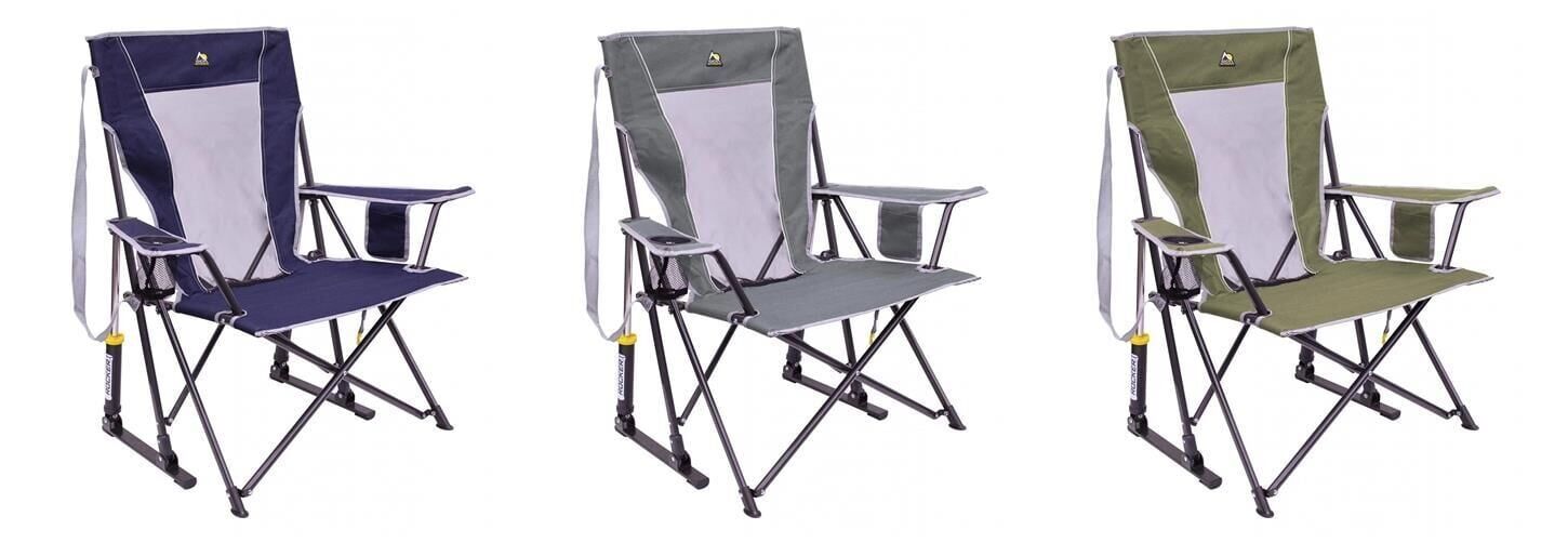 GCI Outdoor Comfort Pro Rocker Amortisörlü Katlanır Kamp Sandalyesi Yeşil MZ