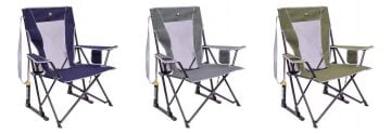 GCI Outdoor Comfort Pro Rocker Amortisörlü Katlanır Kamp Sandalyesi Yeşil MZ