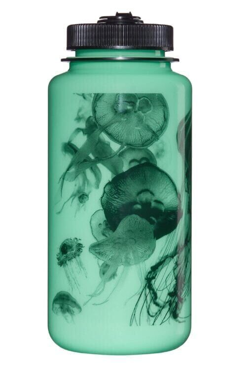 Nalgene 32oz WM Glow w/Black Jellyfish Suluk
