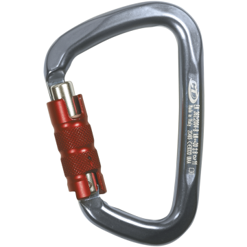 Skylotec Large Tg H-532-111-TG Gümüş Alüminyum Trilock Hms Karabina 30 kN