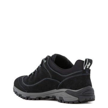 Lomer Italy Sella II MTX Waterproof Vibram Süet Deri Erkek Ayakkabı OffBlack Siyah