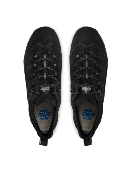 Lomer Italy Sella II MTX Waterproof Vibram Süet Deri Erkek Ayakkabı OffBlack Siyah