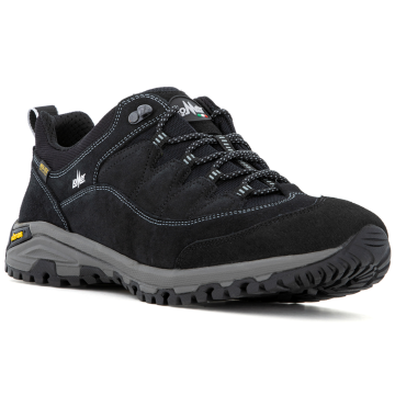 Lomer Italy Sella II MTX Waterproof Vibram Süet Deri Erkek Ayakkabı OffBlack Siyah
