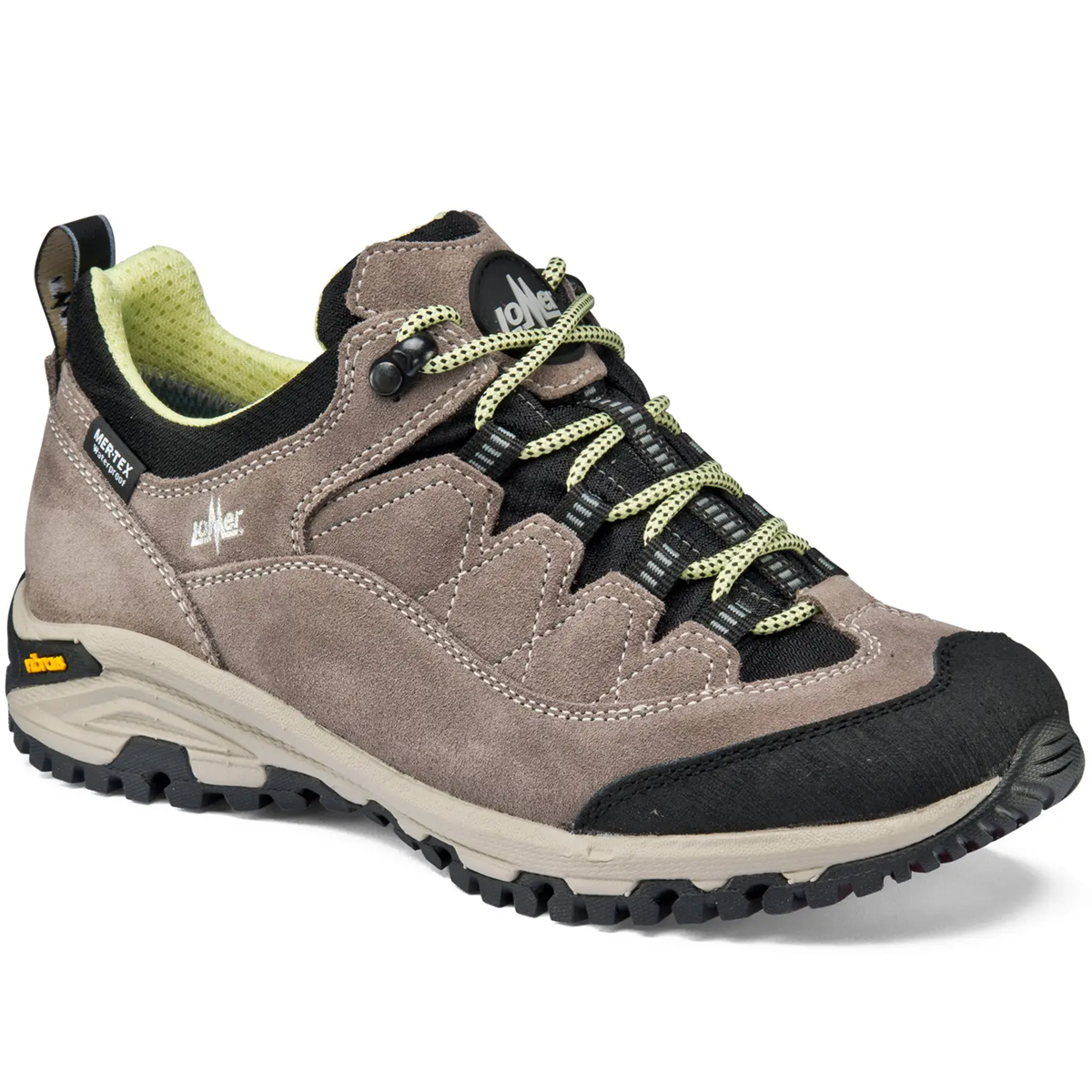 Lomer Italy Sella II MTX Waterproof Vibram Süet Deri Erkek Ayakkabı Taupe