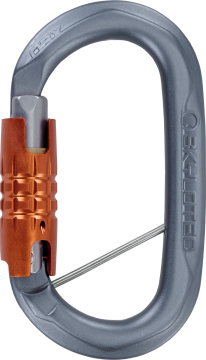 Skylotec Obx Tgb H-400-TGB Gri Turuncu Alüminyum Trilock Oval Karabina 24 kN