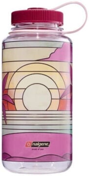 Nalgene 32oz WM Clear Stained Glass Sunset Tritan Suluk