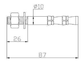 Climbing Technology Bolt Vidası 10mm