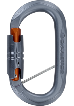 Skylotec Obx Wgb H-400-WGB Gri Turuncu Alüminyum Twistlock Oval Karabina 24 kN