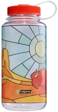 Nalgene 32oz WM Clear Stained Glass Desert Tritan Suluk