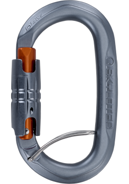 Skylotec Obx Wgl H-400-WGL Gri Turuncu Alüminyum Twistlock Oval Karabina 24 kN