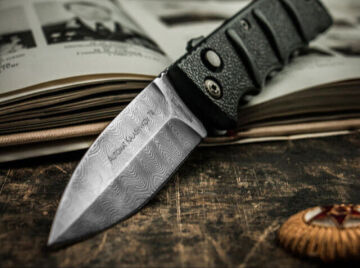Böker Plus KALS-74 Spearpoint Damascus Çakı