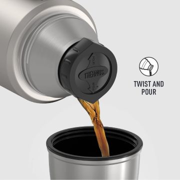 Thermos SK2010 Stainless King Large Matte Stainless Steel 1.2 lt. 163963-AK Termos