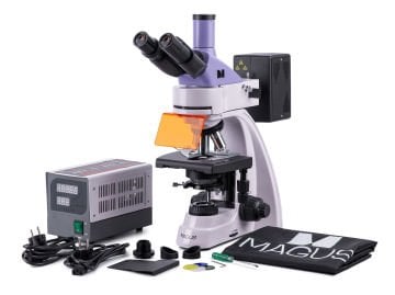 MAGUS Lum D400 LCD Floresan Dijital Mikroskop