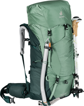 Deuter Aircontact Lite 60 + 10 SL Kadın Çanta aloe-forest