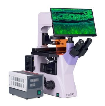MAGUS Lum VD500 LCD Floresan İnverted Dijital Mikroskop
