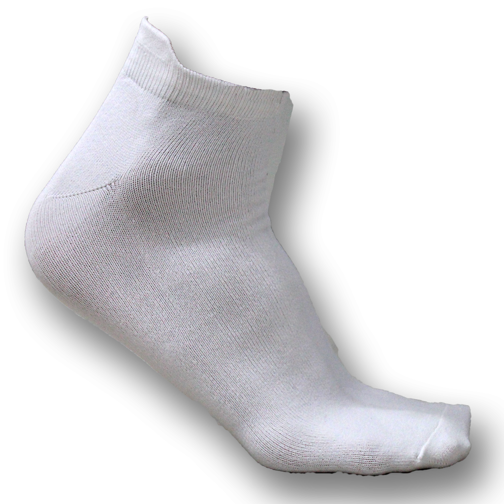 DryActive Unisex Beyaz Seamless Spor Çorap