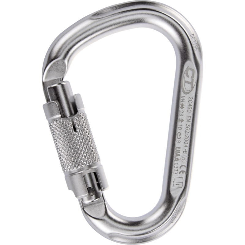 Skylotec Snappy Wg H-288-111-TW Gümüş Alüminyum Twistlock Hms Karabina 23 kN