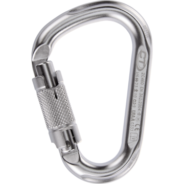 Skylotec Snappy Wg H-288-111-TW Gümüş Alüminyum Twistlock Hms Karabina 23 kN
