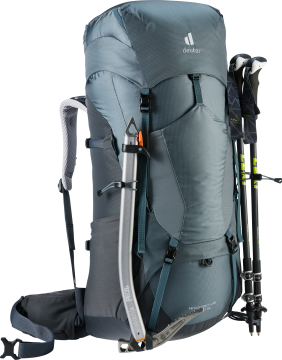 Deuter Aircontact Lite 60 + 10 SL Kadın Çanta shale-graphite