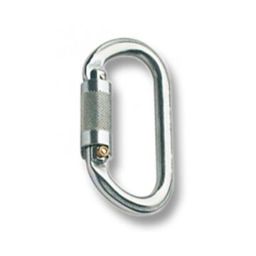 Skylotec Oval Steel Wg H-5159 Çelik Twistlock Oval Karabina 40 kN