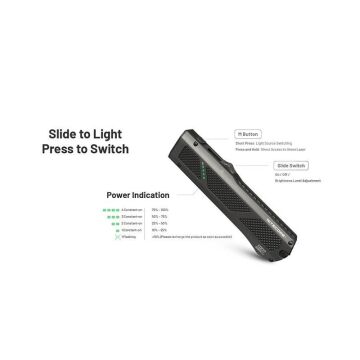 NITECORE EDC17 1500 LUMEN LAZERLI EL FENER