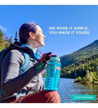 Nalgene 48oz Silo Gray Sustain Suluk