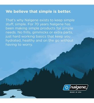 Nalgene 48oz Silo Gray Sustain Suluk