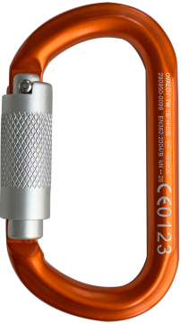 Skylotec Ovaloy Tw H-036 Turuncu Alüminyum Twistlock Oval Karabina 25 kN