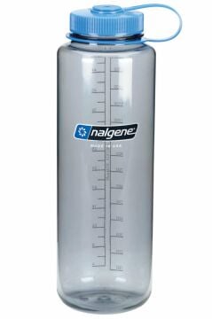 Nalgene 48oz WM Gray / Blue Cap Tritan Suluk