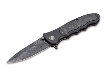 Böker Manufaktur Solingen Leopard-Damascus III Collection Çakı